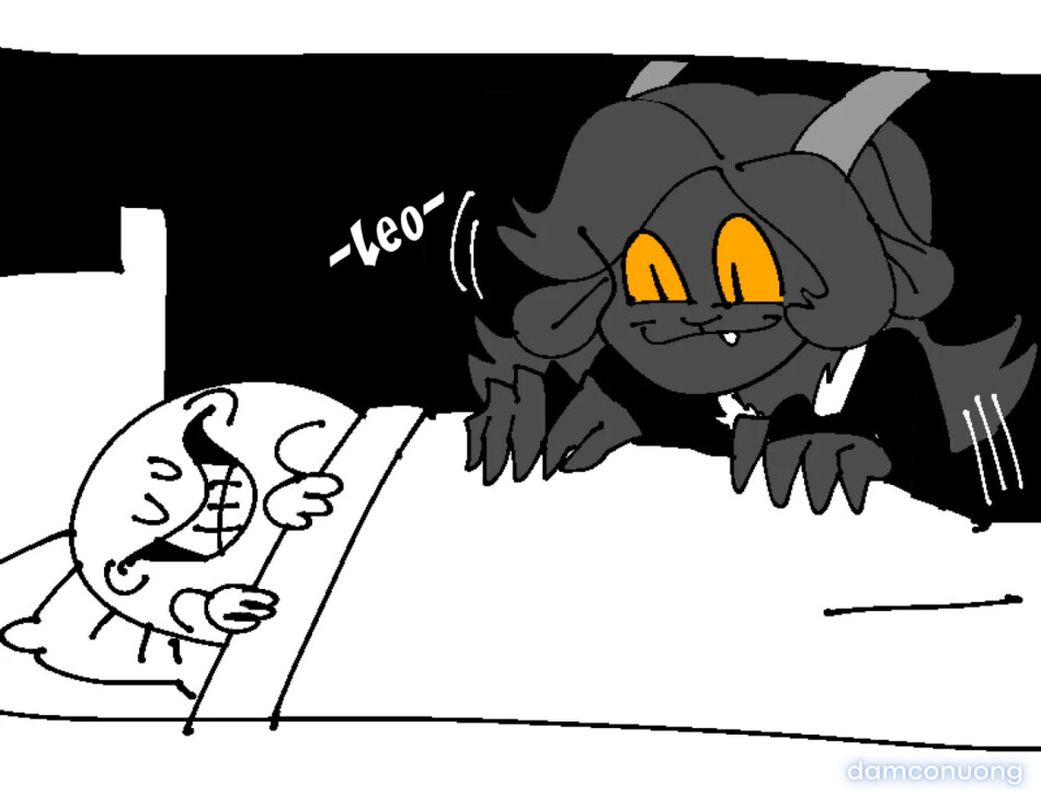 Christmas Devil, Krampus's thick pussy flesh and soft, extra-large mamma sac 