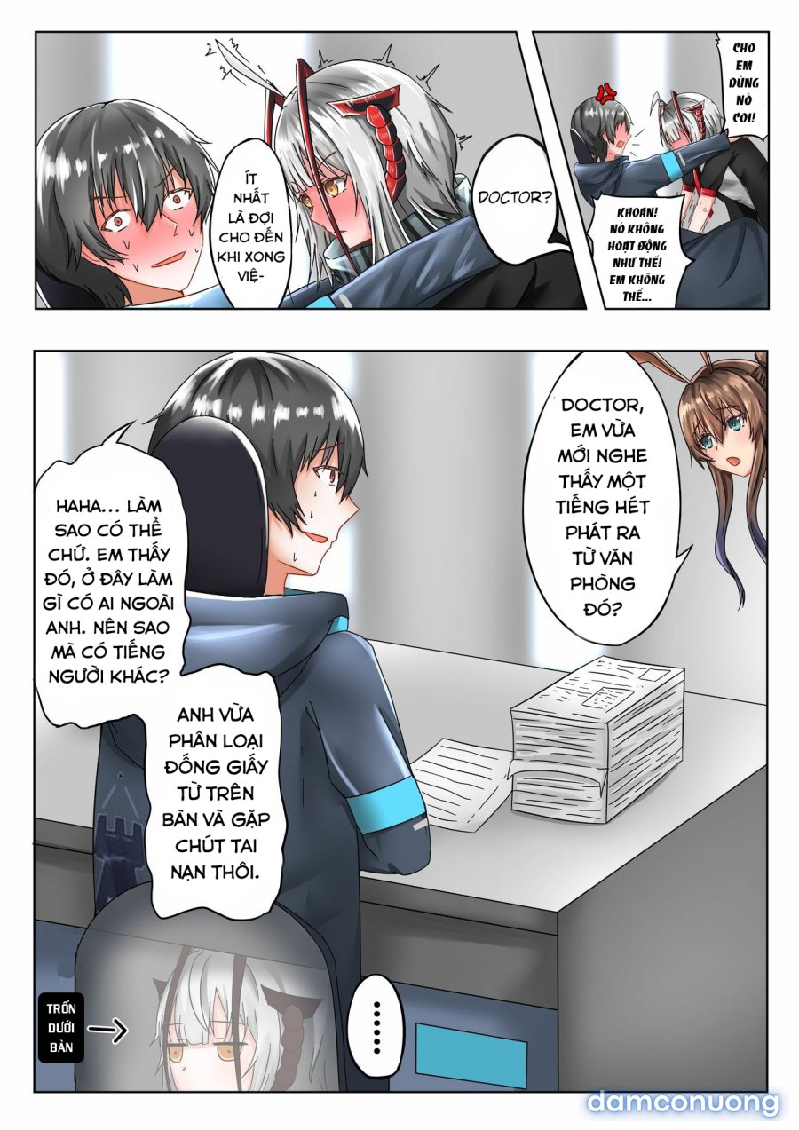 Cô Gái Ác Quỷ Ấy Cũng Là Người Tôi Yêu. (Arknights) 