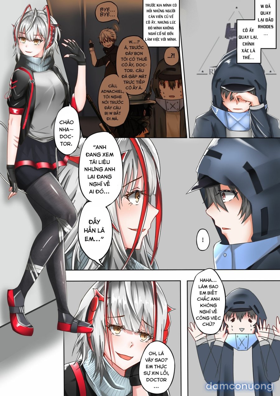 Cô Gái Ác Quỷ Ấy Cũng Là Người Tôi Yêu. (Arknights) 