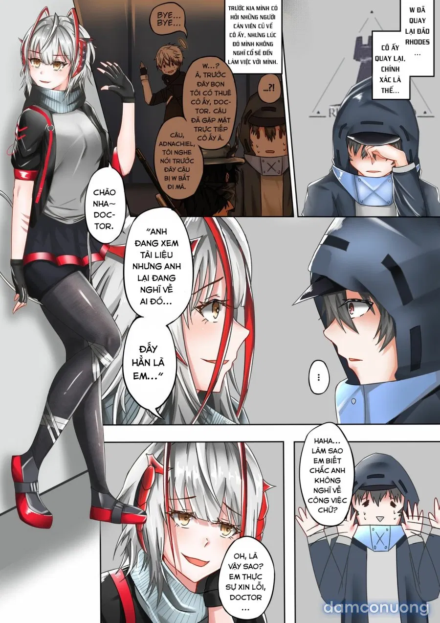 Cô Gái Ác Quỷ Ấy Cũng Là Người Tôi Yêu. (Arknights) 