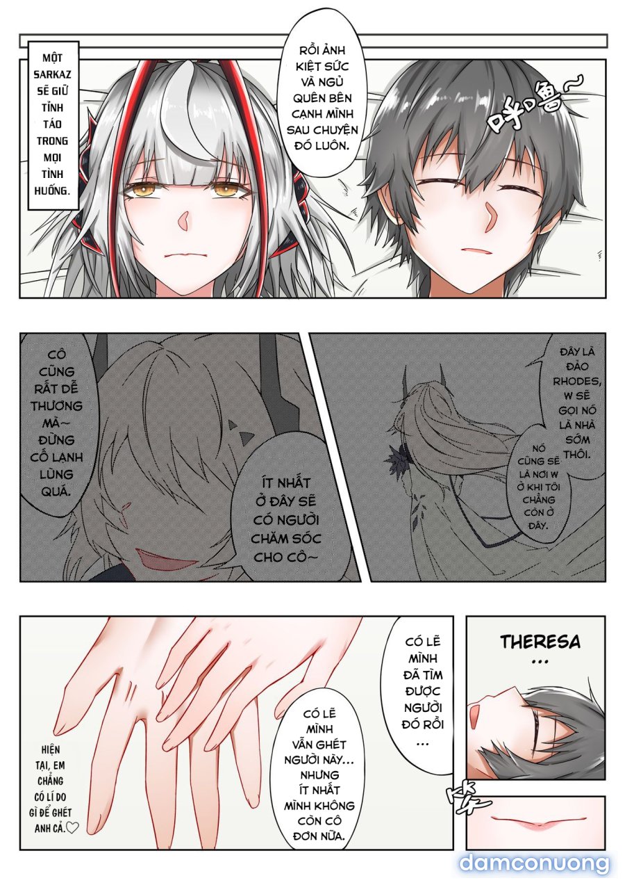 Cô Gái Ác Quỷ Ấy Cũng Là Người Tôi Yêu. (Arknights) 