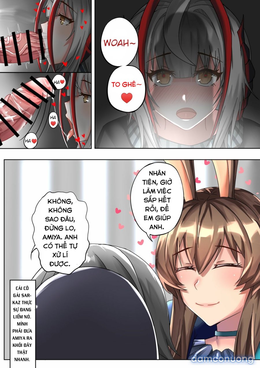 Cô Gái Ác Quỷ Ấy Cũng Là Người Tôi Yêu. (Arknights) 