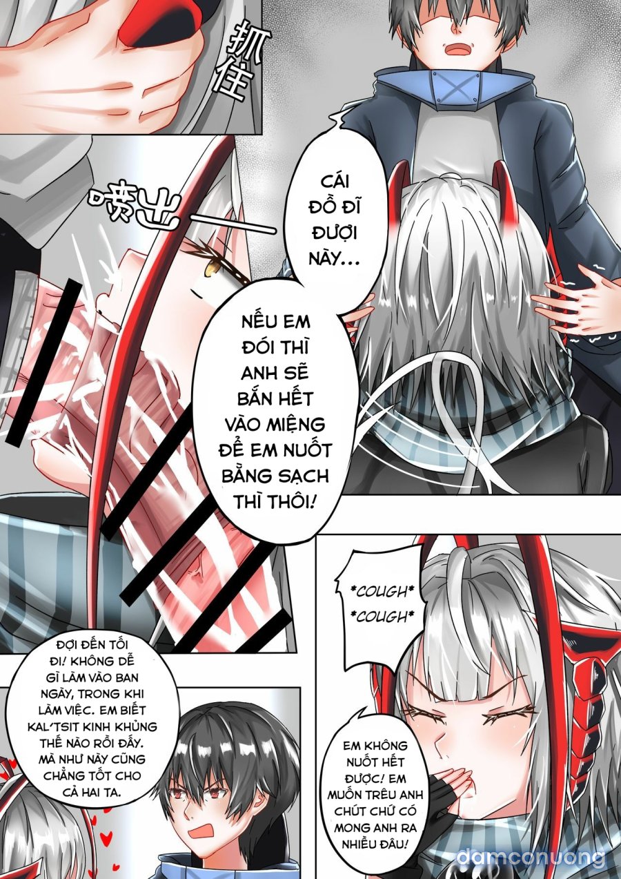 Cô Gái Ác Quỷ Ấy Cũng Là Người Tôi Yêu. (Arknights) 