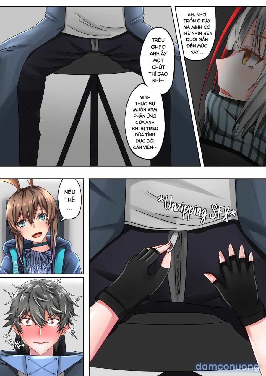 Cô Gái Ác Quỷ Ấy Cũng Là Người Tôi Yêu. (Arknights) 