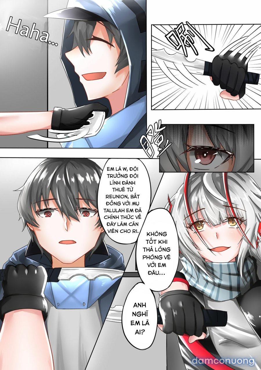 Cô Gái Ác Quỷ Ấy Cũng Là Người Tôi Yêu. (Arknights) 