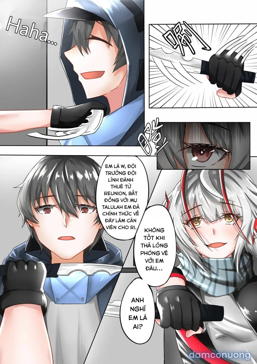 Cô Gái Ác Quỷ Ấy Cũng Là Người Tôi Yêu. (Arknights) 