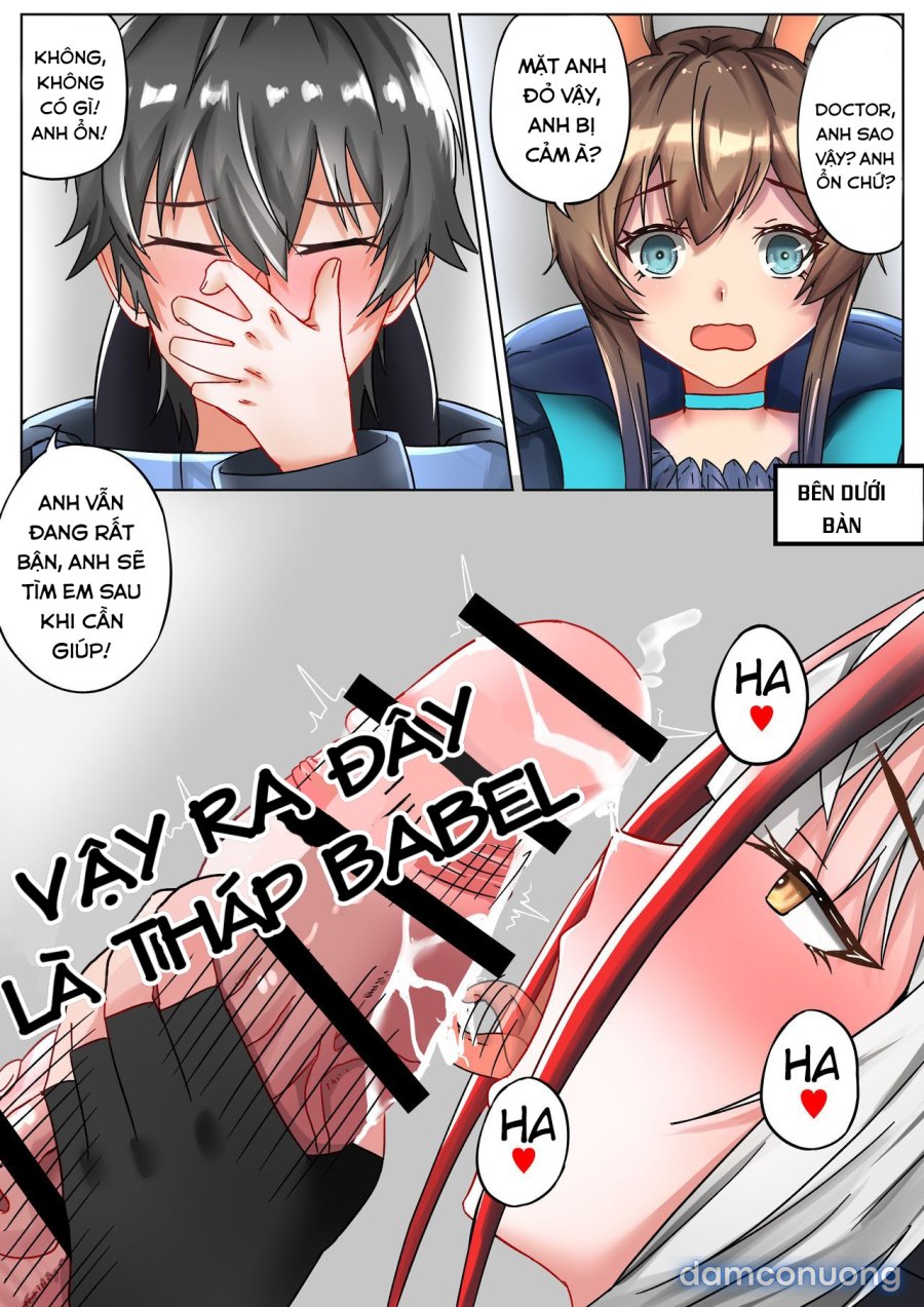 Cô Gái Ác Quỷ Ấy Cũng Là Người Tôi Yêu. (Arknights) 