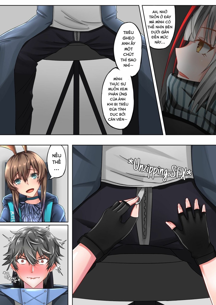 Cô Gái Ác Quỷ Ấy Cũng Là Người Tôi Yêu. (Arknights) 
