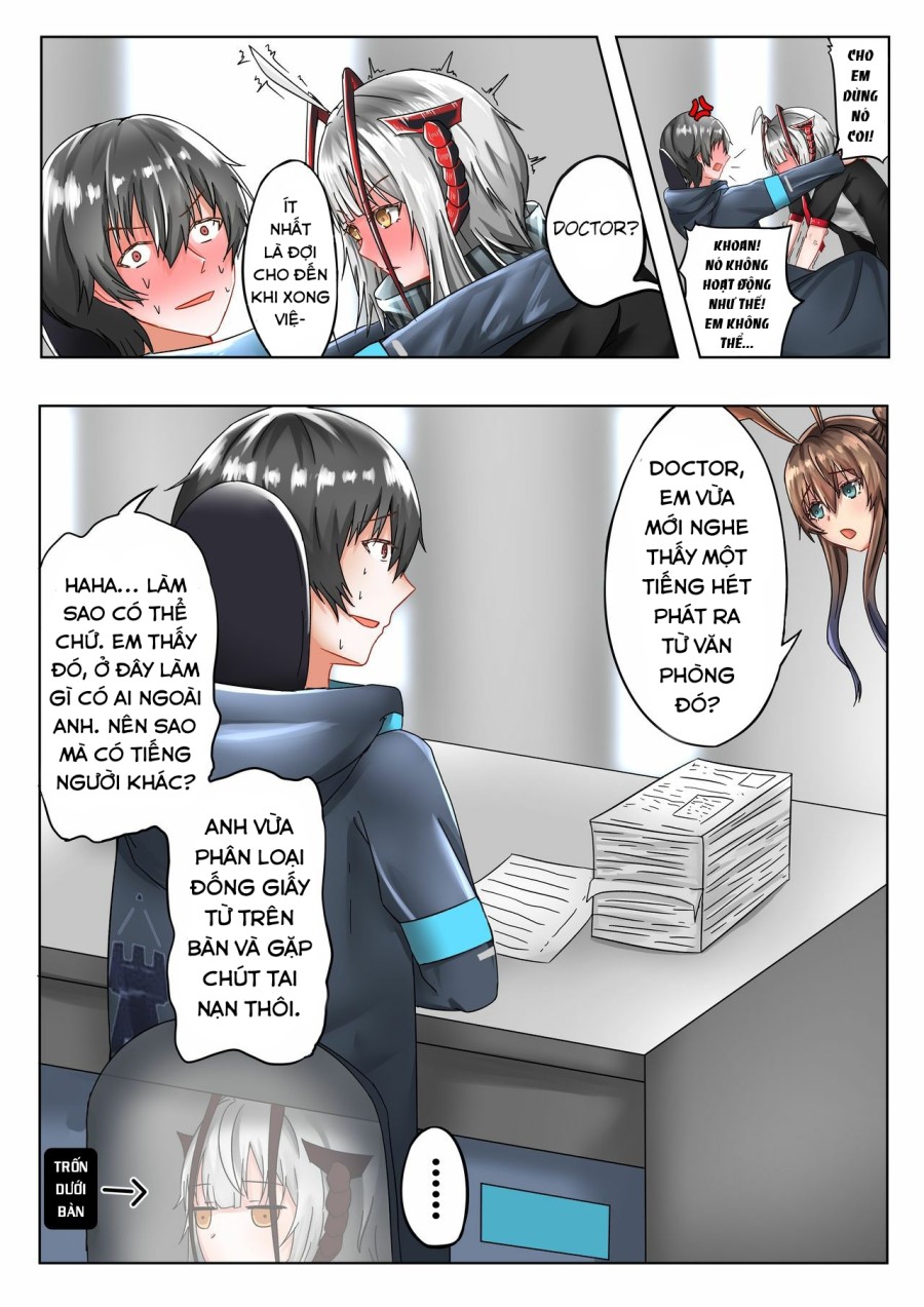 Cô Gái Ác Quỷ Ấy Cũng Là Người Tôi Yêu. (Arknights) 