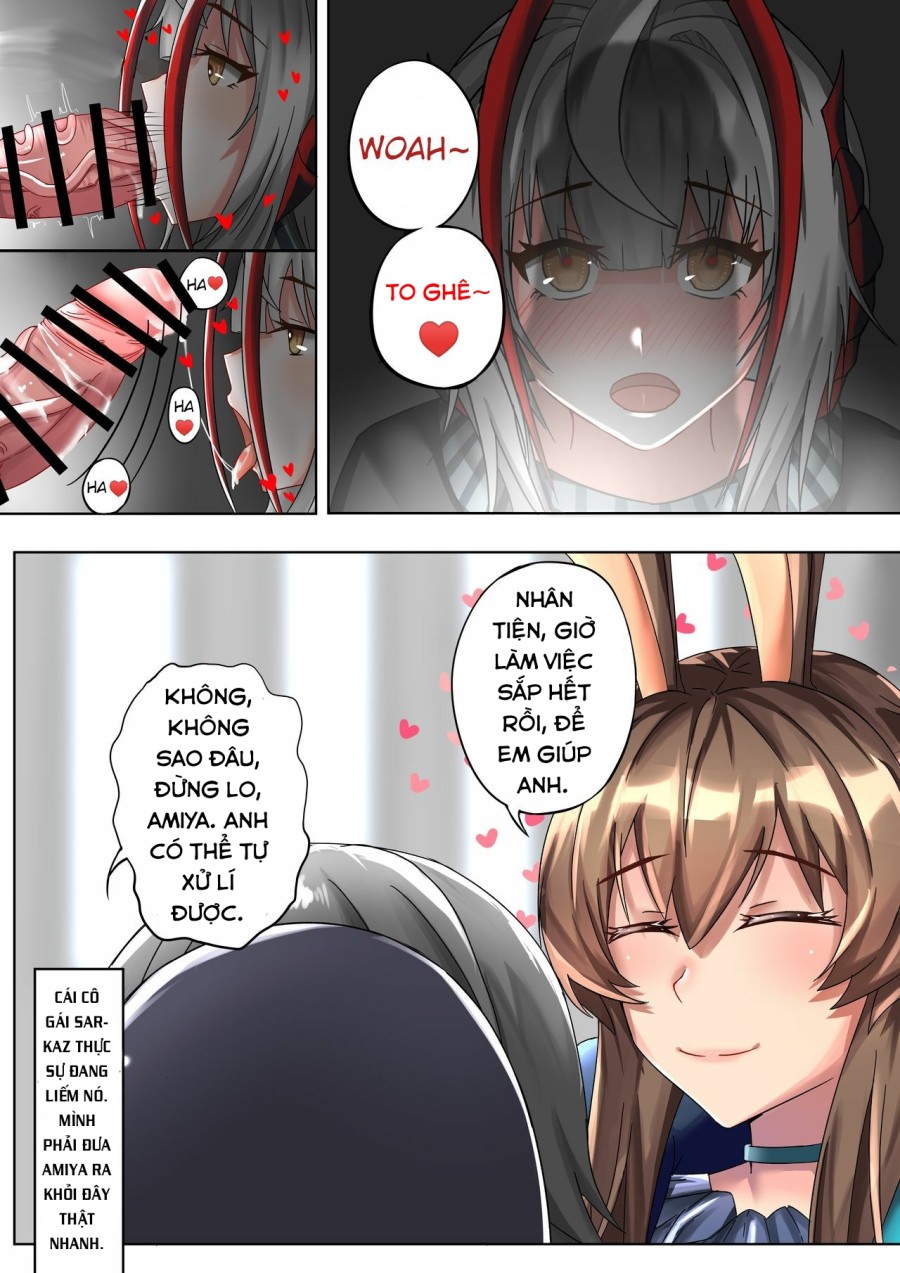 Cô Gái Ác Quỷ Ấy Cũng Là Người Tôi Yêu. (Arknights) 