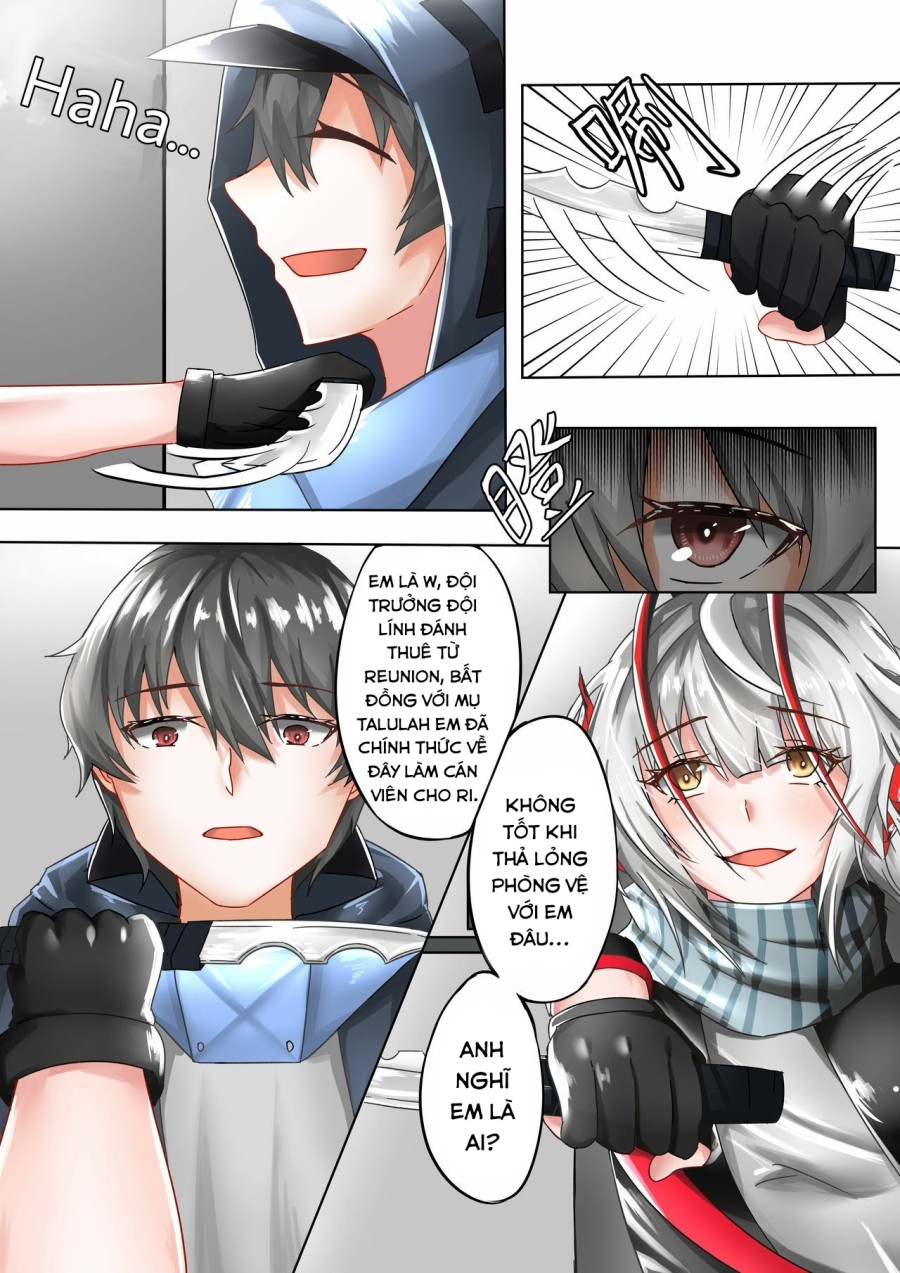 Cô Gái Ác Quỷ Ấy Cũng Là Người Tôi Yêu. (Arknights) 