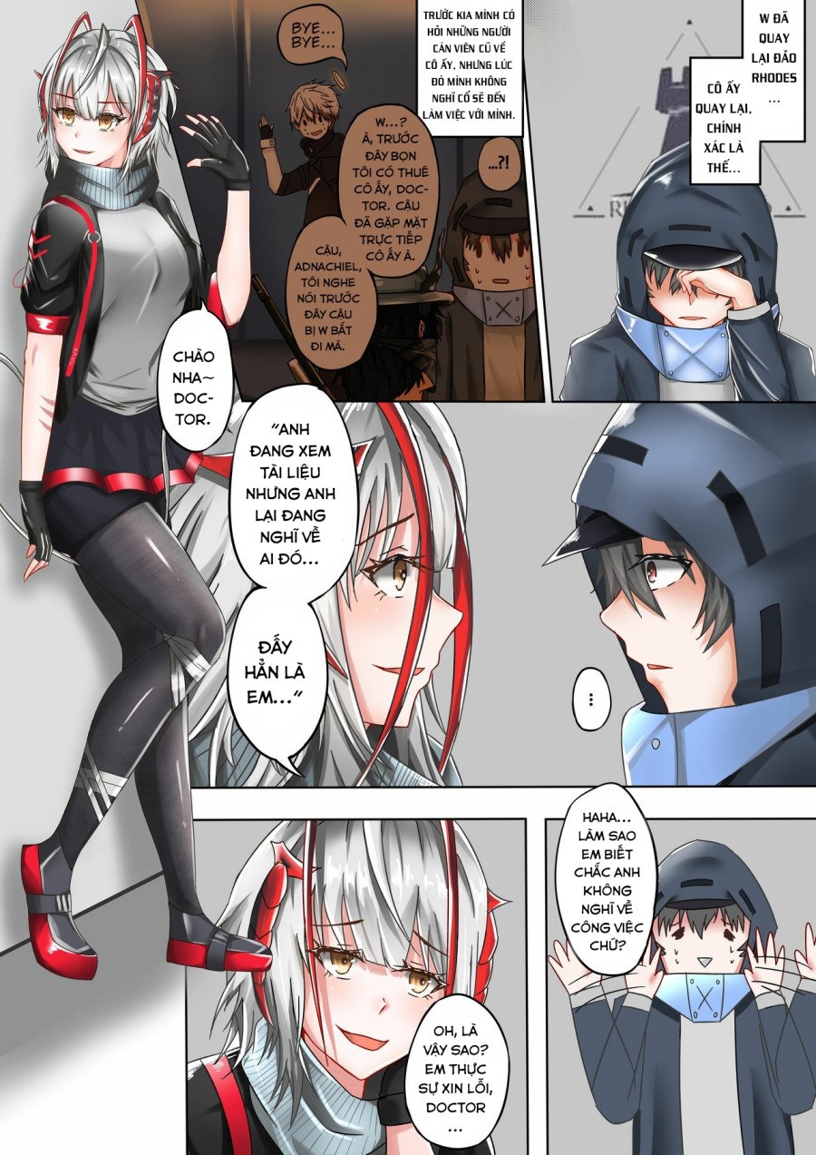 Cô Gái Ác Quỷ Ấy Cũng Là Người Tôi Yêu. (Arknights) 