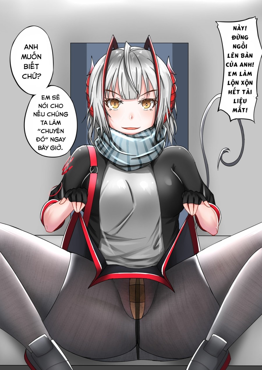 Cô Gái Ác Quỷ Ấy Cũng Là Người Tôi Yêu. (Arknights) 