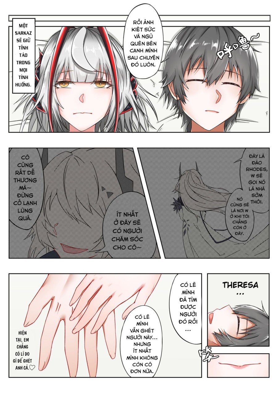 Cô Gái Ác Quỷ Ấy Cũng Là Người Tôi Yêu. (Arknights) 