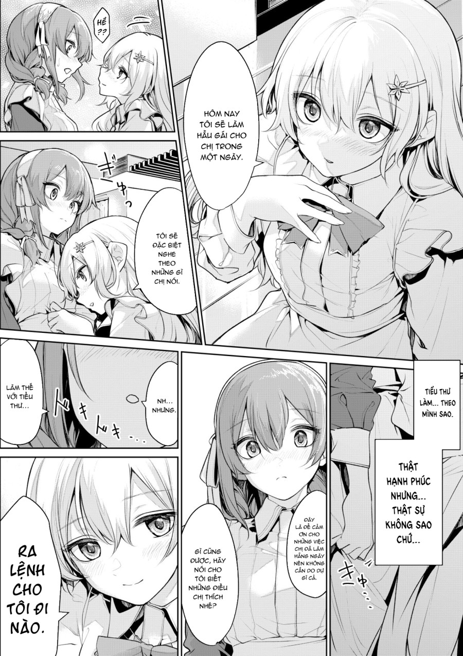 Tổng hợp oneshot yuri của artists zanka 