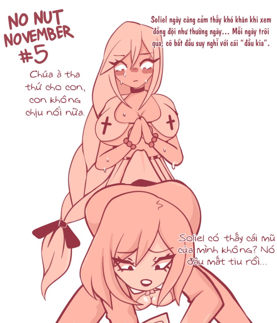 Thử thách No Nut November của Soliel 
