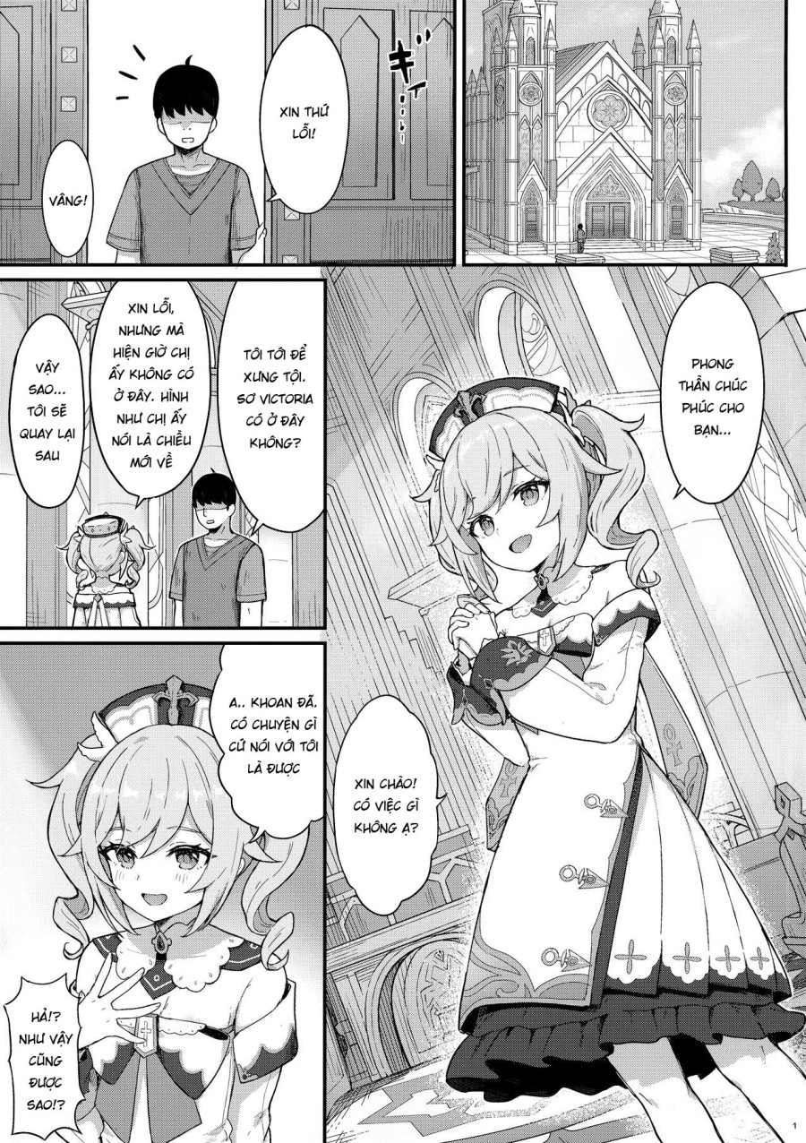 Barbara Gives You a Lewd Service 