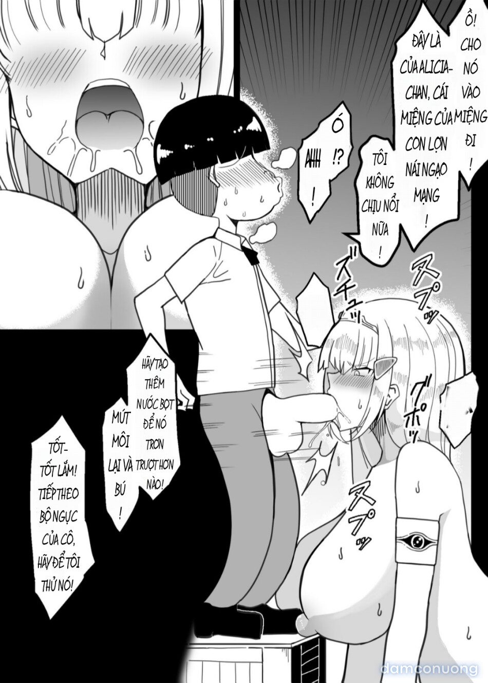 Công chúa rơi vào tay một đứa trẻ hư hỏng. 