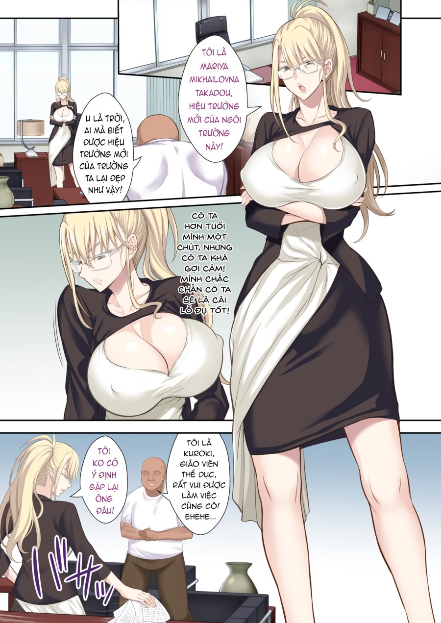 (Ijima Yuu) Gakuenchou Koudou Mariya o Chinpo Cleaner Nigou ni Otosu [Part 2] 