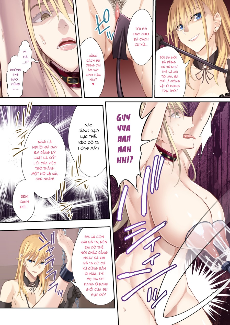 (Ijima Yuu) Kinpatsu Bakunyuu No Russia Hitoduma Gakuenchou Koudou Maria Ga Ochirumade [Part 3] 