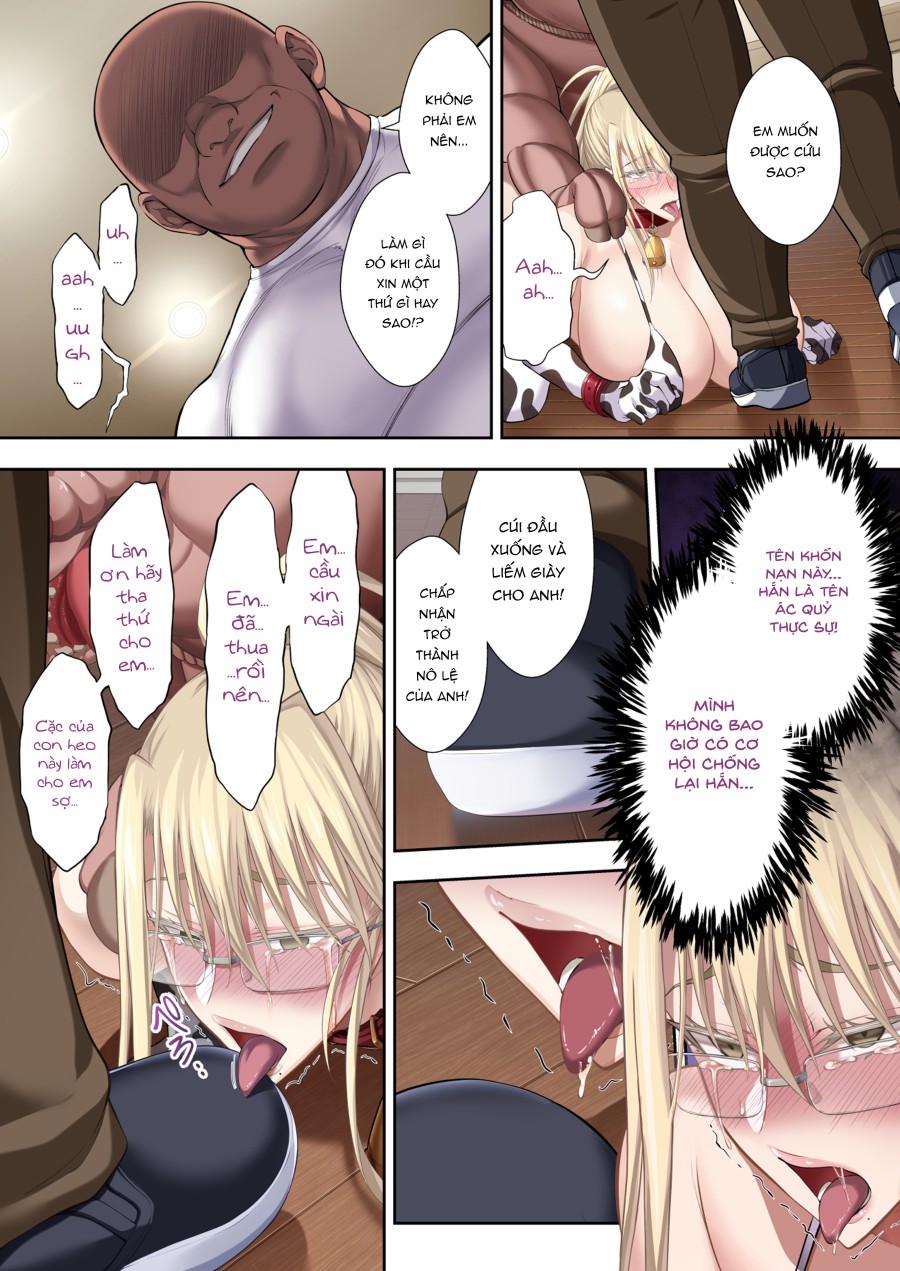 (Ijima Yuu) Kinpatsu Bakunyuu No Russia Hitoduma Gakuenchou Koudou Maria Ga Ochirumade [Part 3] 