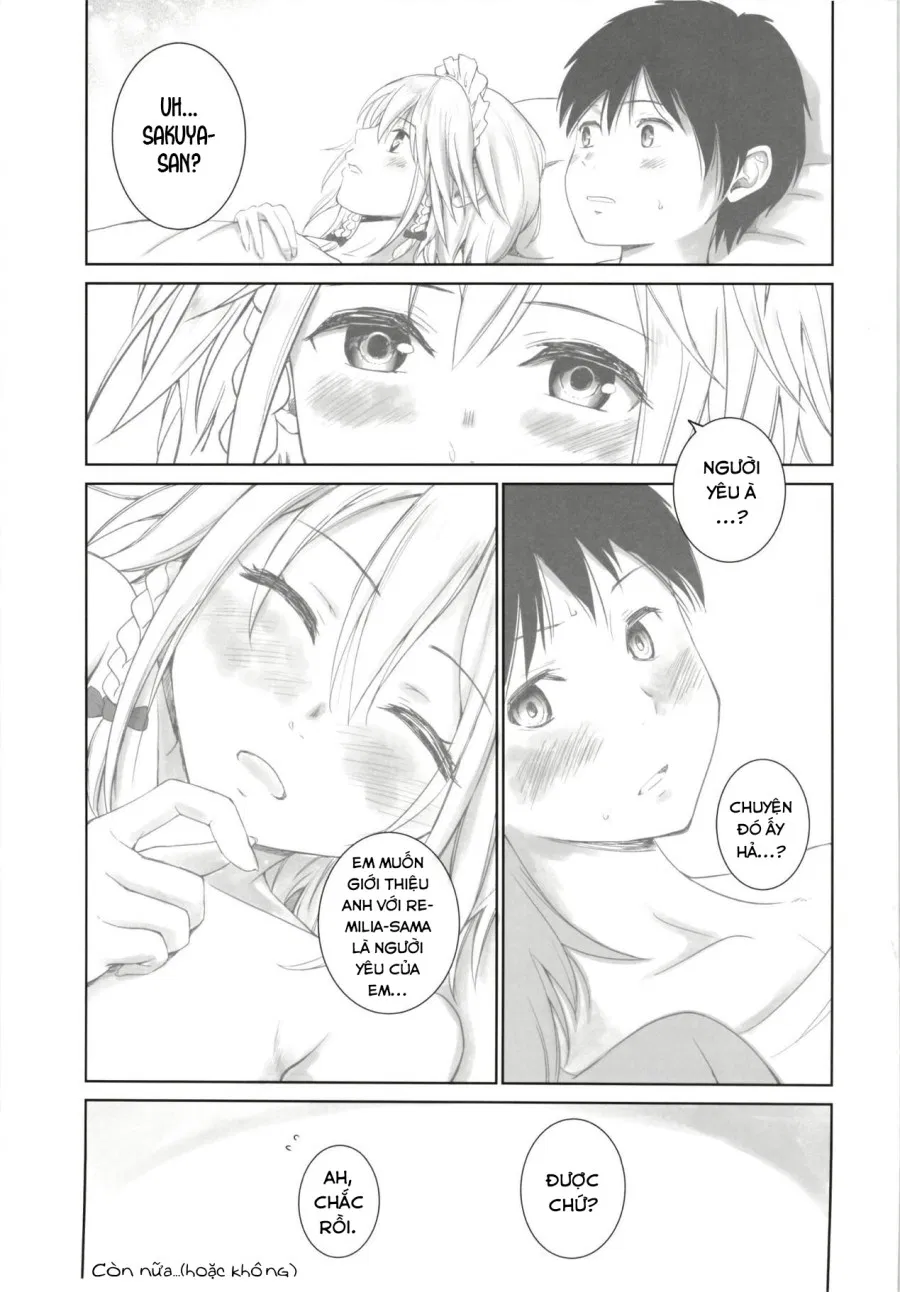 Sakuya to sonogo (Touhou Project) 