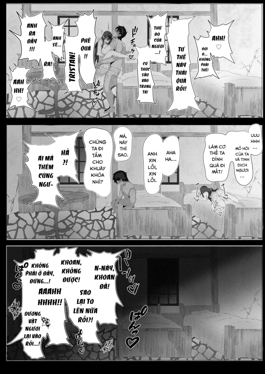 Fairy Knight và tên Master vô độ. 