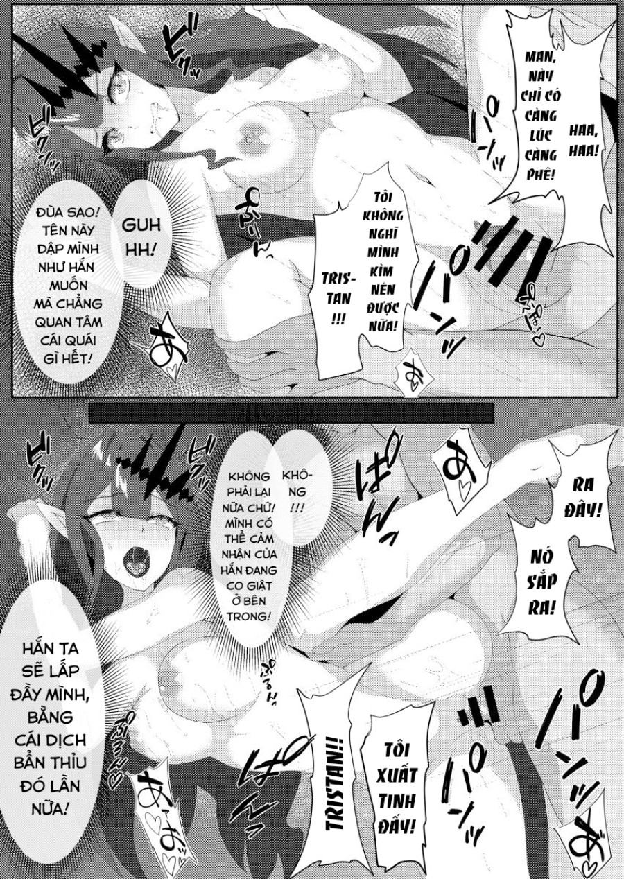 Fairy Knight và tên Master vô độ. 
