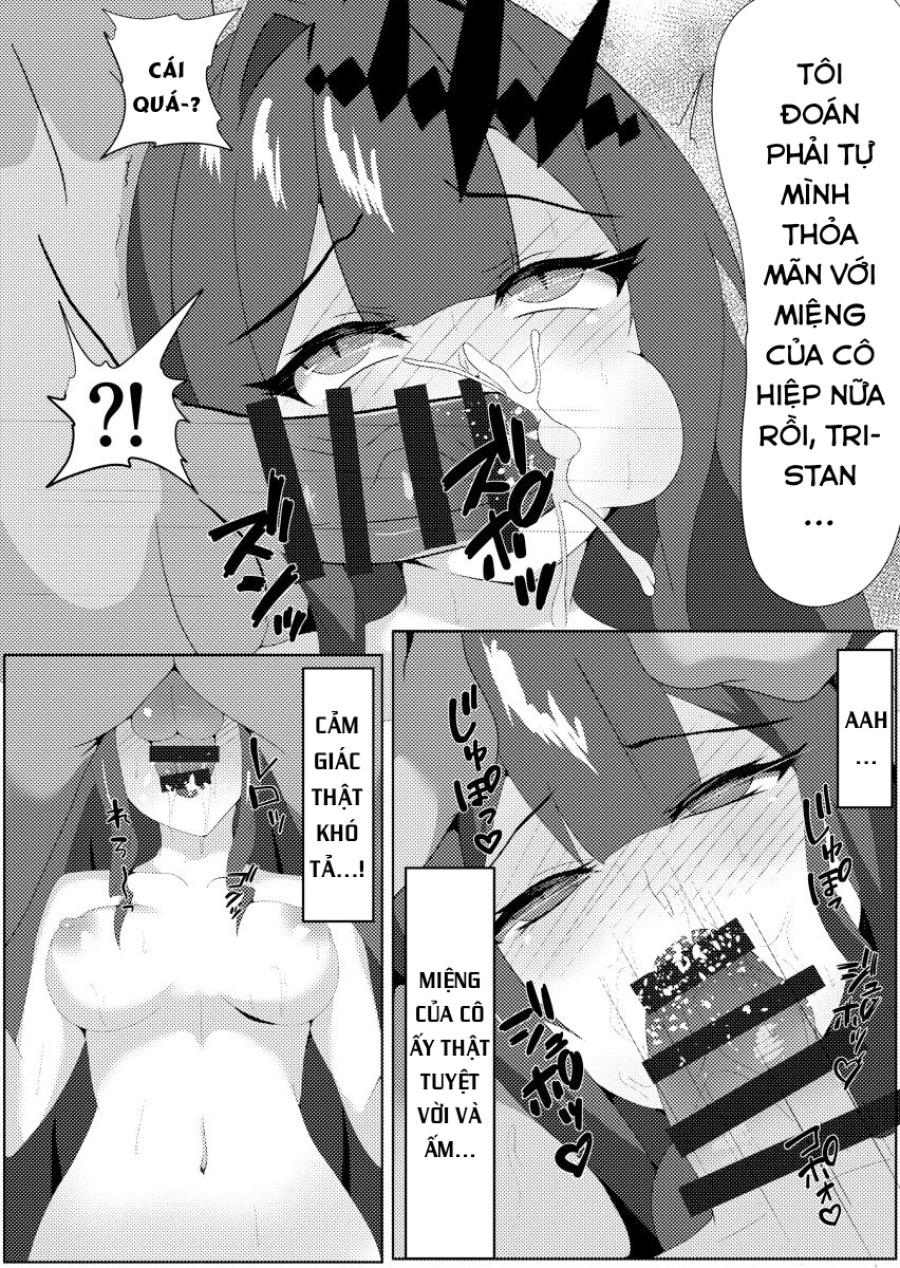 Fairy Knight và tên Master vô độ. 