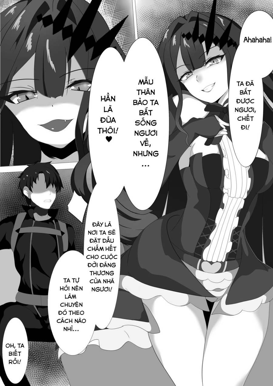 Fairy Knight và tên Master vô độ. 