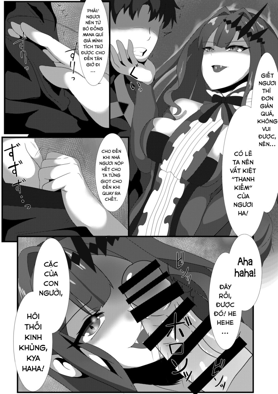 Fairy Knight và tên Master vô độ. 