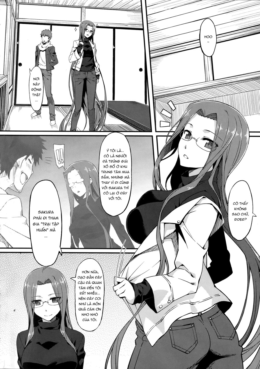 Suối nước nóng cùng Rider-san 