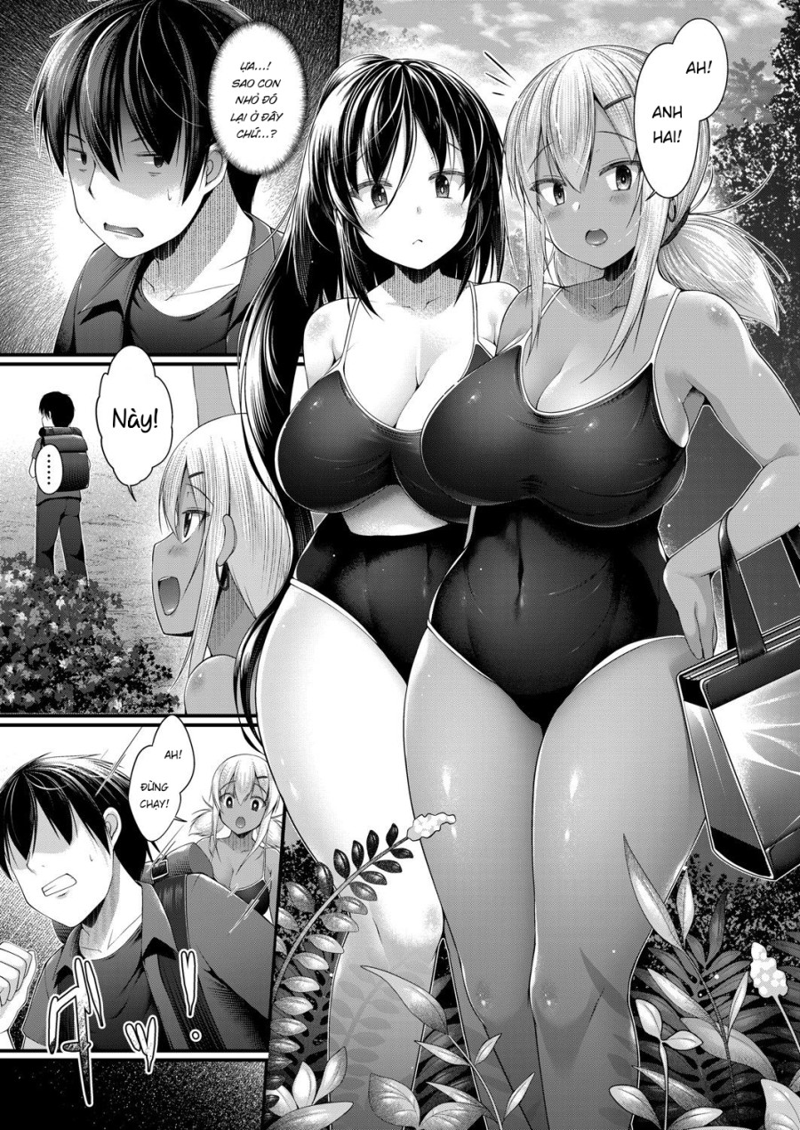 Hitori Camp o Shite itara Kuro Gal JK na Imouto to Imouto no Tomodachi ga Rannyuu shite kita Kekka Zenpen 