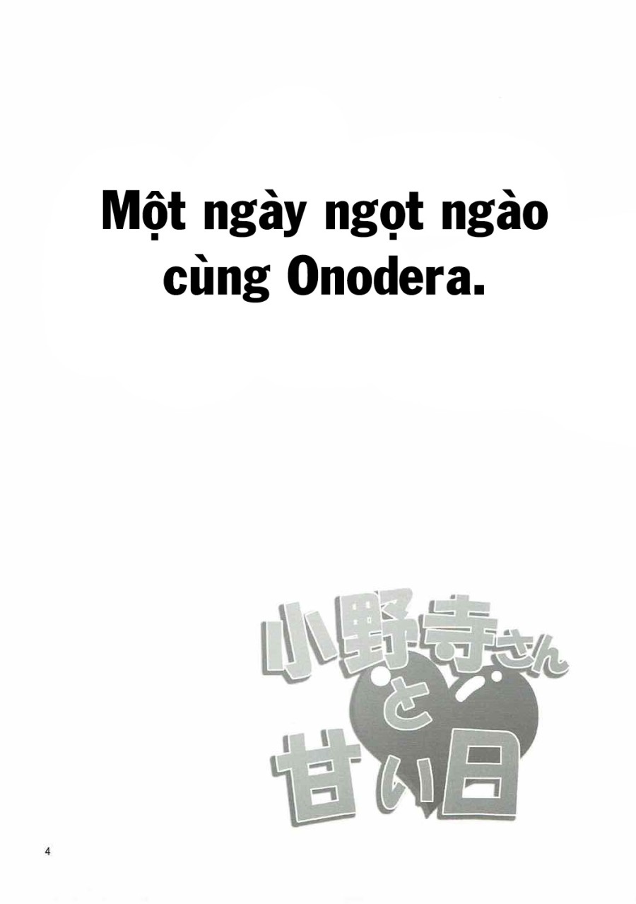 Một ngày ngọt ngào với Onodera 