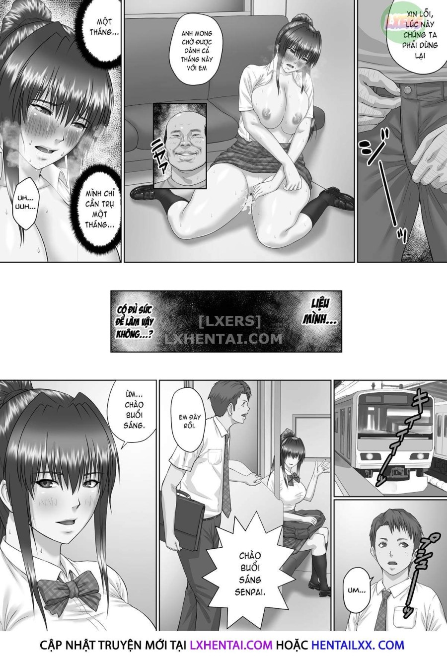 Nakadashi Oji-San Ni Nerawareta Mesu Wa Nigeru Koto Ga Dekinai ~Senaga Saki Hen 