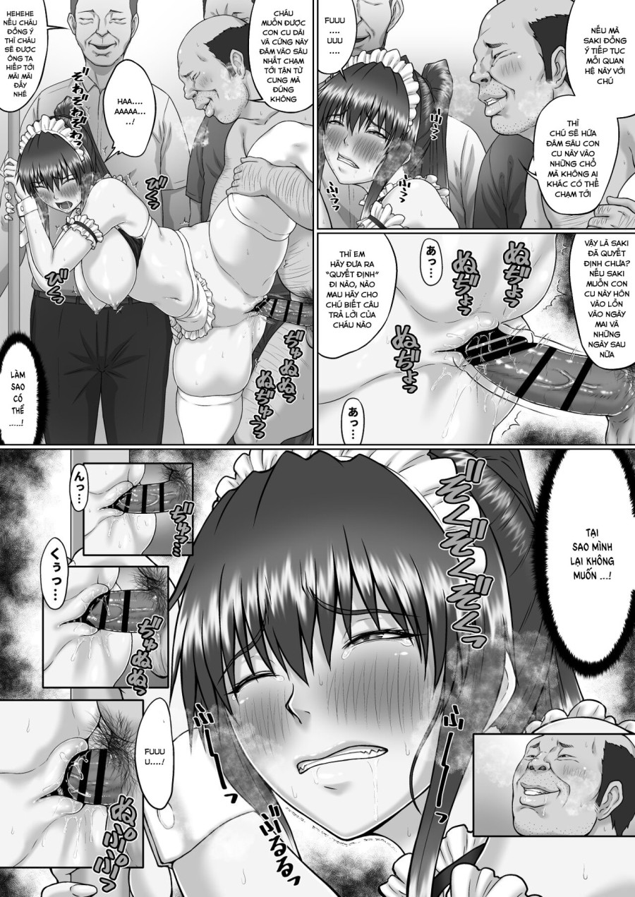 Nakadashi Oji-San Ni Nerawareta Mesu Wa Nigeru Koto Ga Dekinai ~Senaga Saki Hen 
