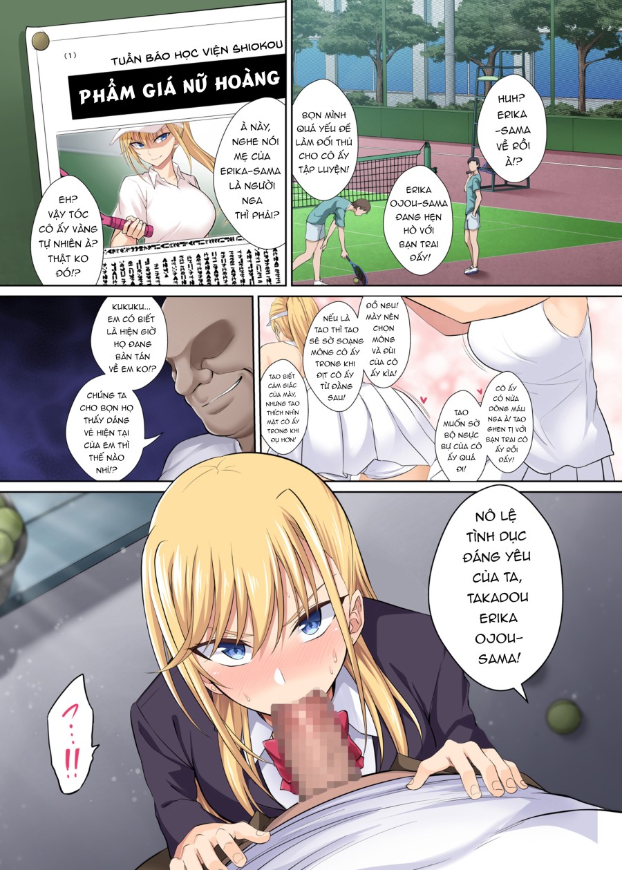 (Ijima Yuu) TenniCir No Joou Ga Bihin No Chinpo Cleaner Ni Otosareru Hanashi [Part 1] 