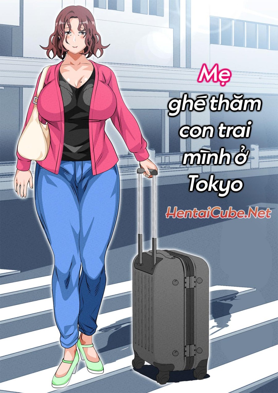 Mẹ ghé thăm con trai ở Tokyo 