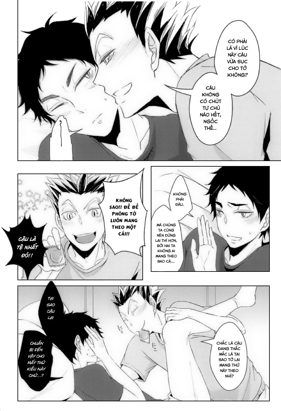 Trung thực với bản năng (Haikyuu) 