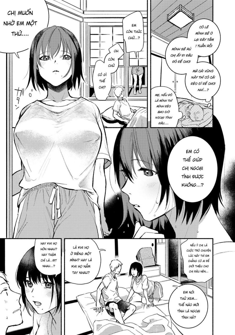 Kì nghỉ hè cùng chị dâu 