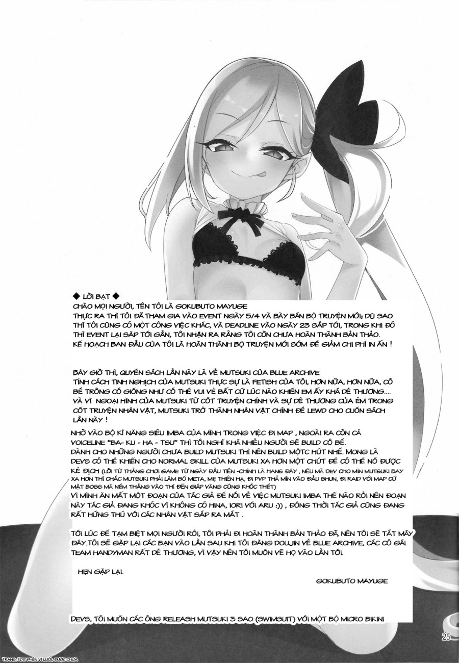 Một ngày hư hỏng của Mutsuki 