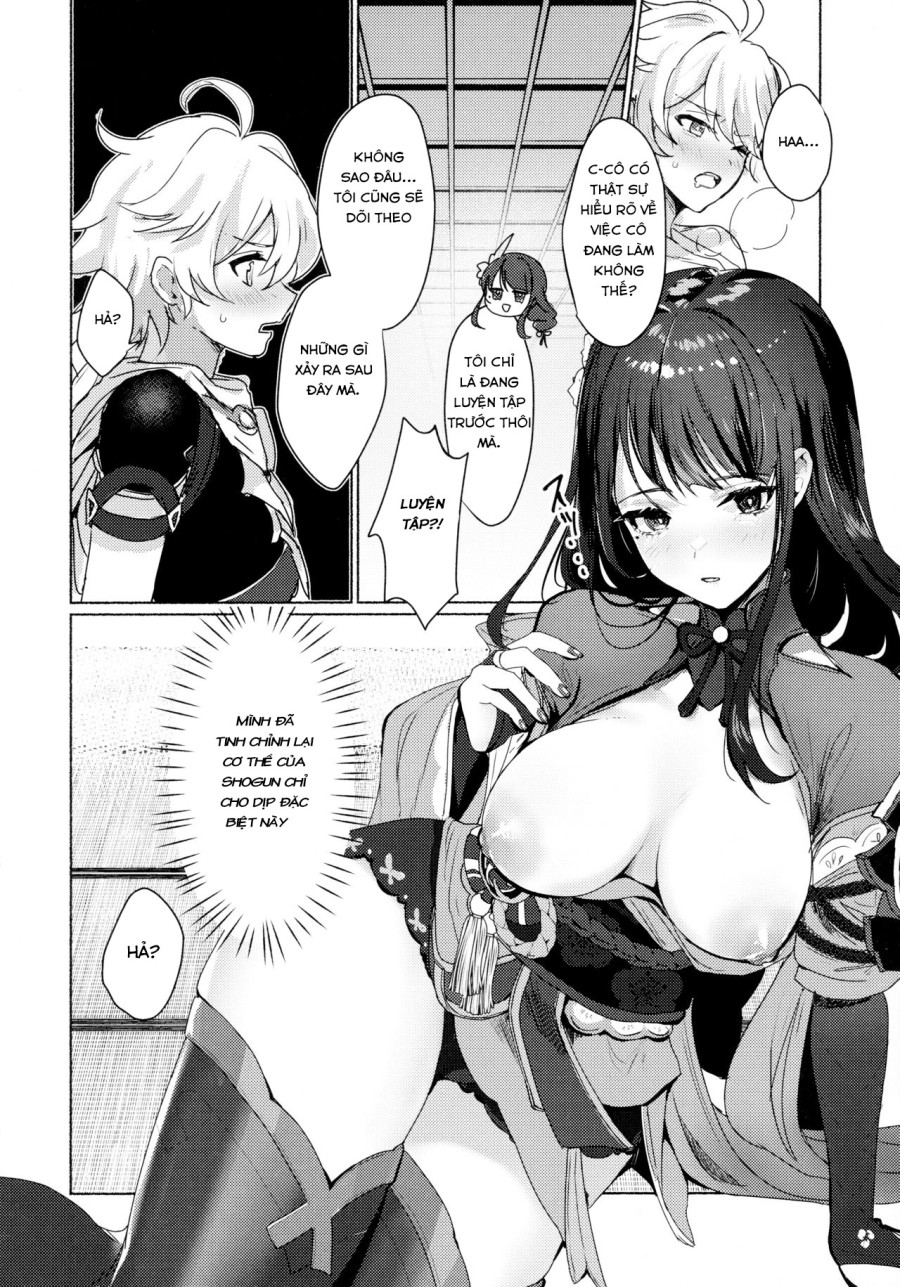 Raiden Shogun to xxx no Tokkun o Suru Hon 
