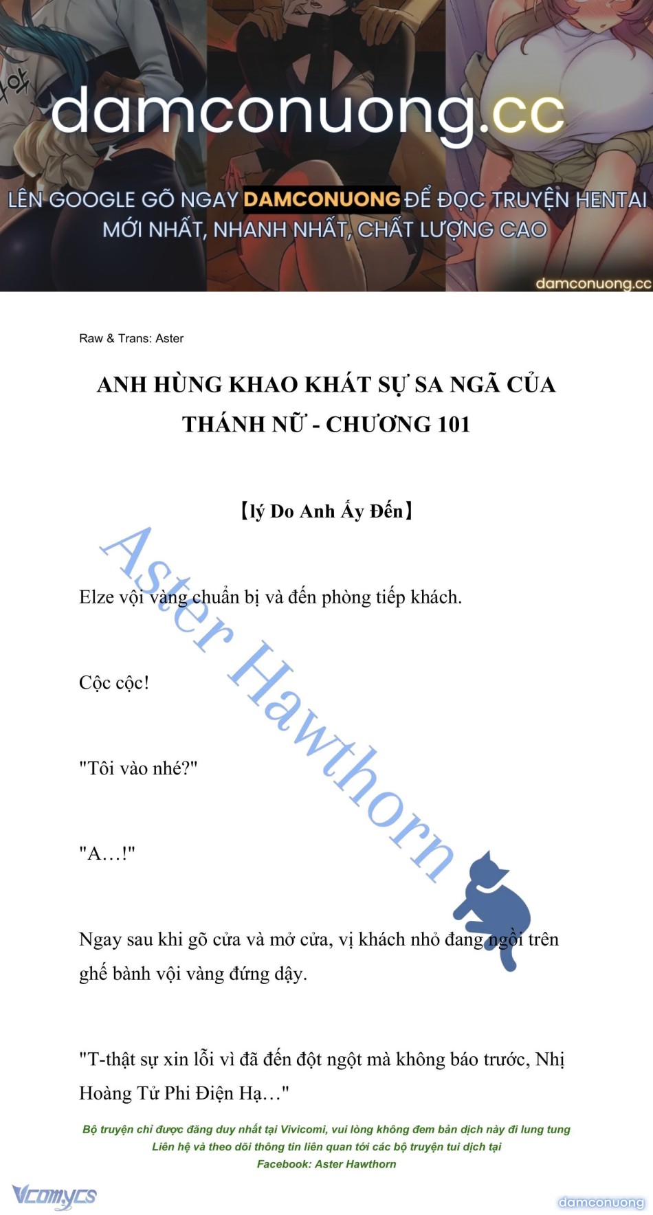 [NOVEL] Anh Hùng Khao Khát Sự Sa Ngã Của Thánh Nữ 
