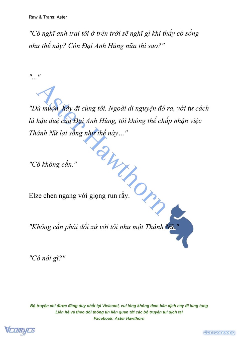 [NOVEL] Anh Hùng Khao Khát Sự Sa Ngã Của Thánh Nữ 
