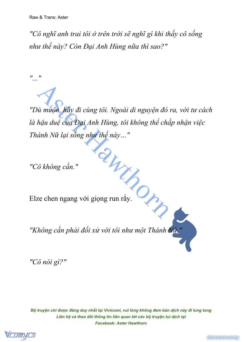 [NOVEL] Anh Hùng Khao Khát Sự Sa Ngã Của Thánh Nữ 