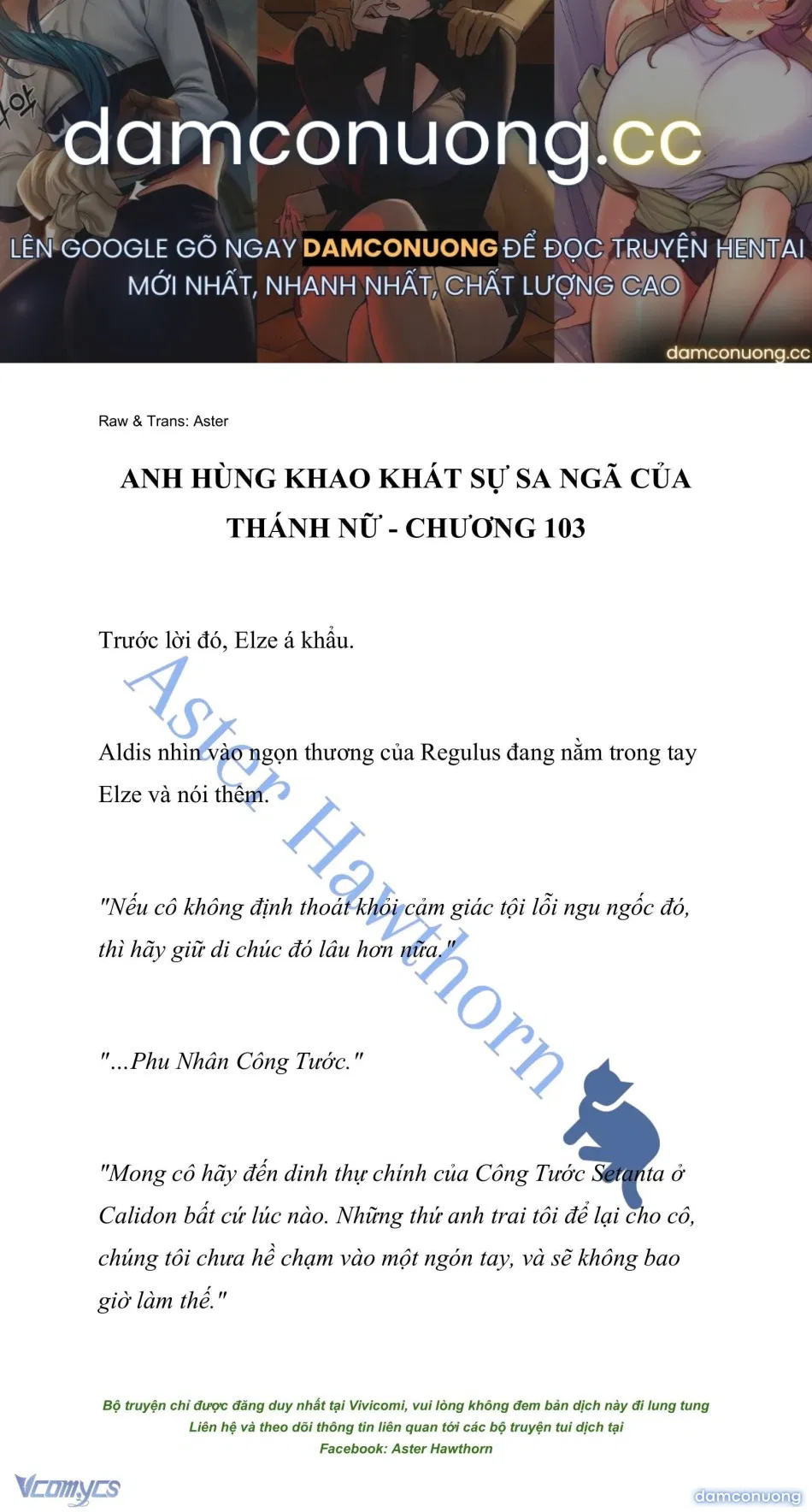 [NOVEL] Anh Hùng Khao Khát Sự Sa Ngã Của Thánh Nữ 