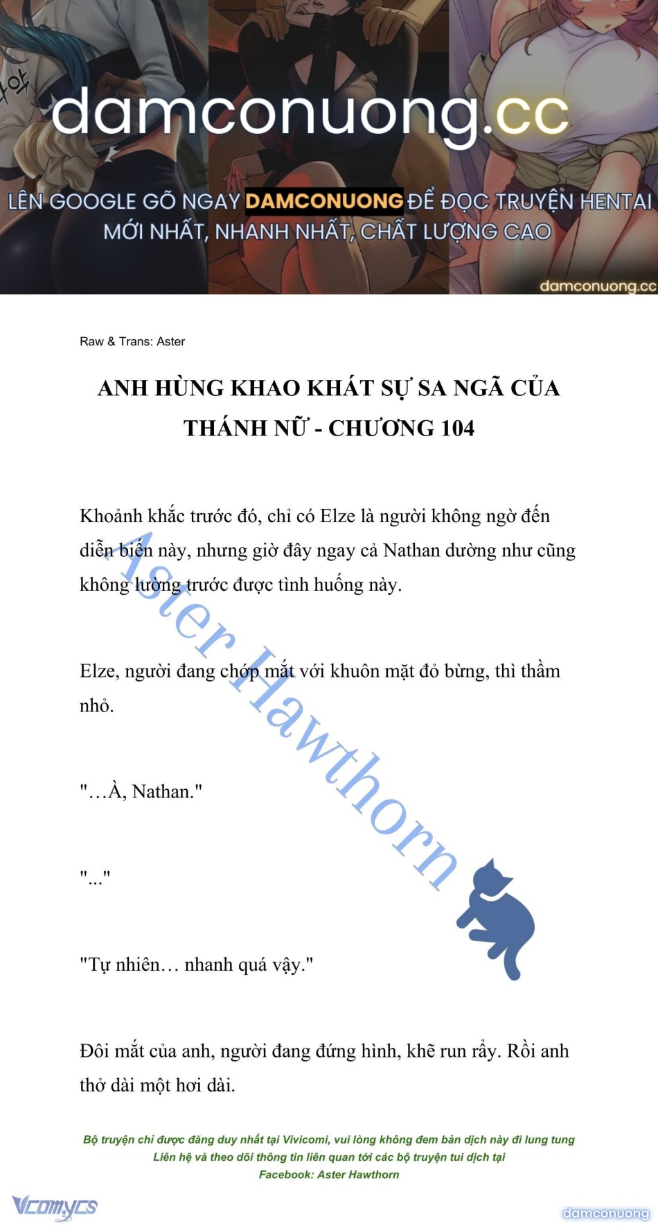 [NOVEL] Anh Hùng Khao Khát Sự Sa Ngã Của Thánh Nữ 