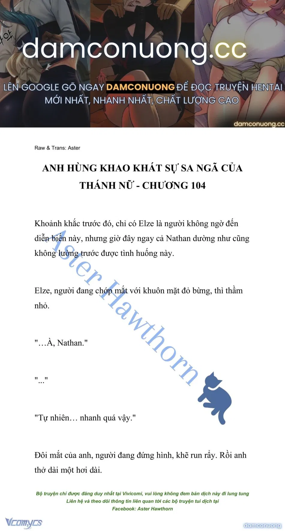 [NOVEL] Anh Hùng Khao Khát Sự Sa Ngã Của Thánh Nữ 