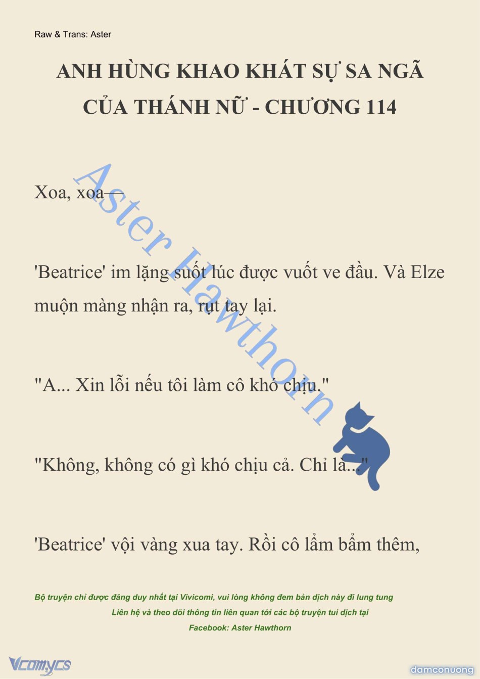 [NOVEL] Anh Hùng Khao Khát Sự Sa Ngã Của Thánh Nữ 