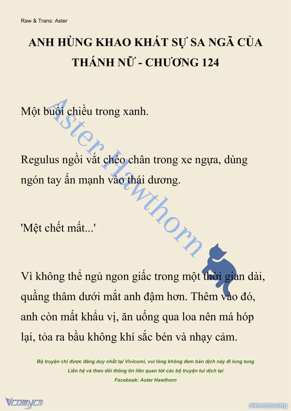 [NOVEL] Anh Hùng Khao Khát Sự Sa Ngã Của Thánh Nữ 